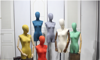Open the world of half body mannequin
