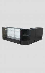 Black Color Display Cases