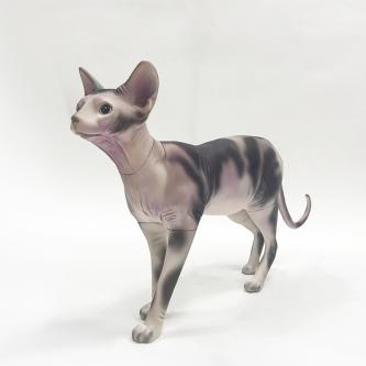 WM01-C fiberglass cat mannequin animal model