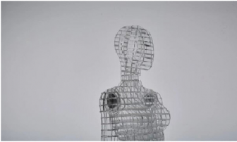The Future Has Come - Acrylic Transparent Mannequin