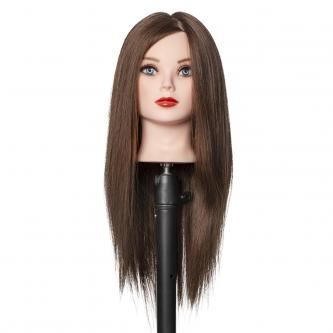 J09 skin human hair mannequin training head