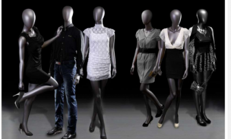 Mannequins for window display