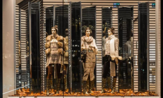 Another dazzling season for fashions window display