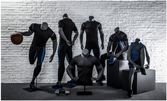 Muscular mannequin for sale