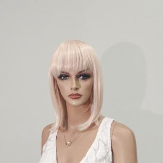 W5394S cheap middle part synthetic wig