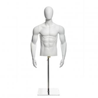 NIP-MW white sports male torso