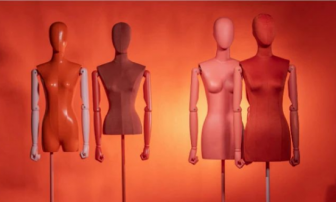 Colorful mannequin torso ----Warm, elegant, sweet yet not greasy