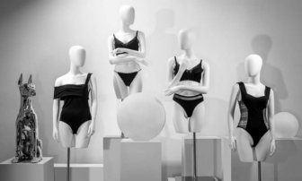 mannequin in window