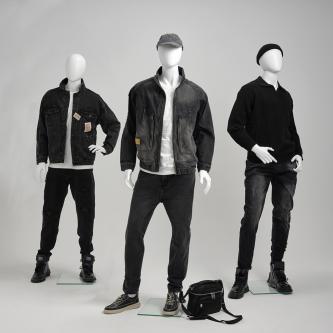 901/902 male plastic full body mannequin