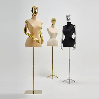 M003-PU-1 curvy female mannequin dress form