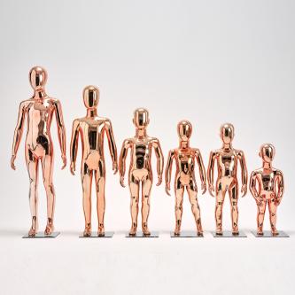 GD Chrome rose gold kid mannequin