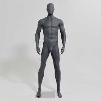 M075-YS002 SPORTS PLASTIC MALE FEMALE MANNEQUIN