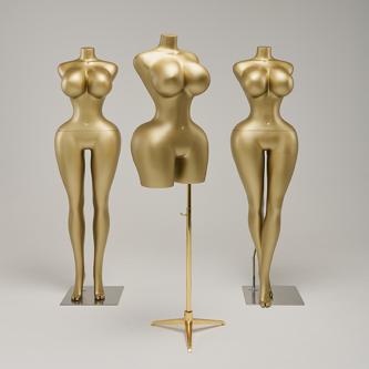 M070-FAYE Full Body Curvy Body BBL Mannequin
