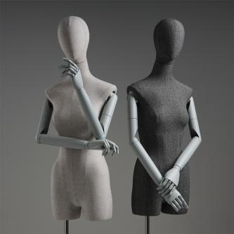 M003-XW Fabric covered female manenquin