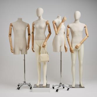 M003-YJ Female male Fabric Covered mannequin wholesale