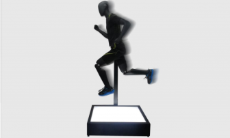 Electric Running Mannequins in Store Display