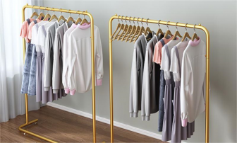 Elegant load-bearing, exquisite life: all-purpose clothes drying rack brightens