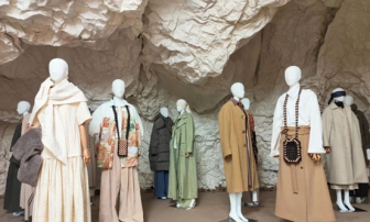 Mannequins Create Colorful Window Art